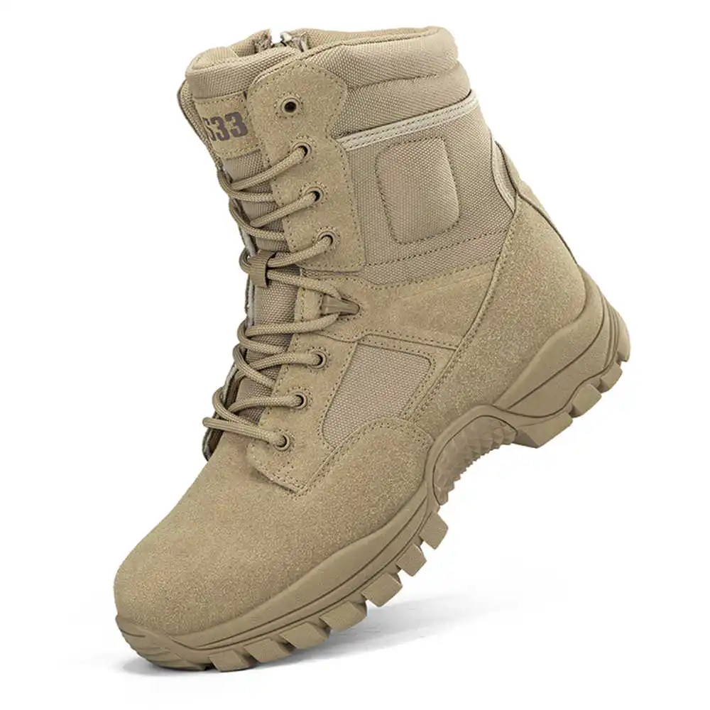Tech Accessories Dropshipping - Nonslip Genuine Leather Hiking Boots Designer