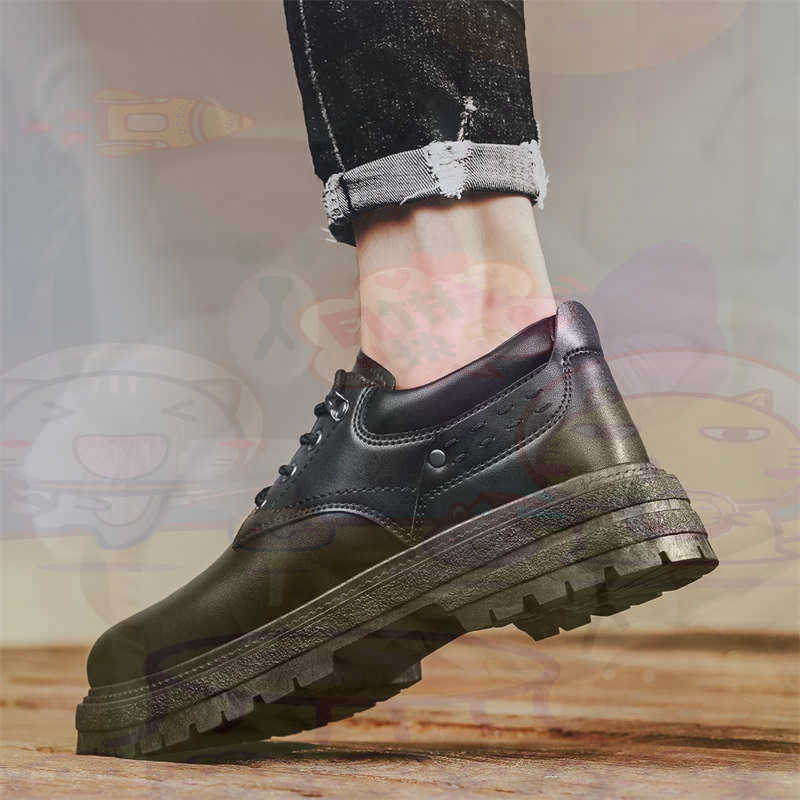 Tech Accessories Dropshipping - Dark Natural Leather Fashion Trainers Tennis