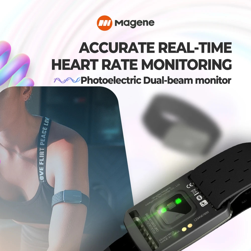 Magene H803 Heart Rate Armband - Monitor Arm Single ulasan dan harga