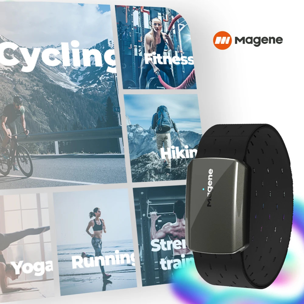 Magene H803 Heart Rate Armband - Monitor Arm Single ulasan dan harga