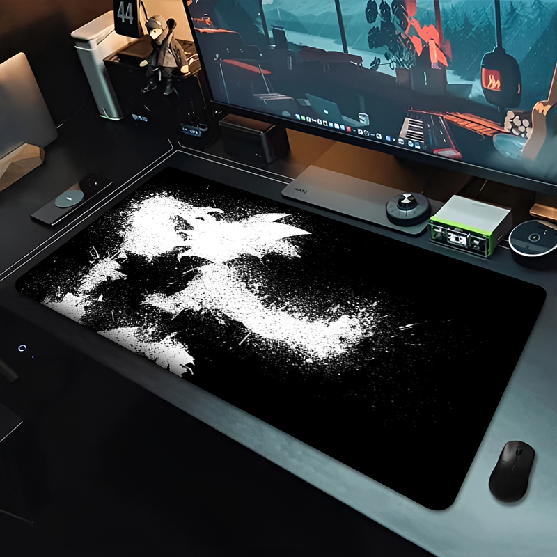 DBZ Black Anime Mouse Pad Drag - Tech Accessories Desk ulasan dan harga