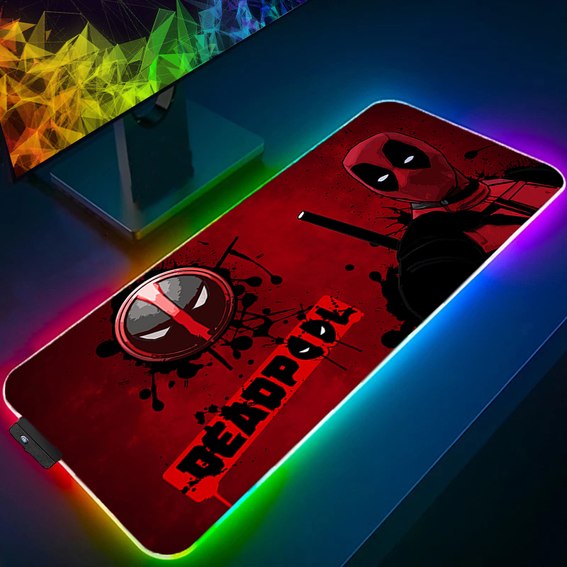 LED Mouse Pad Gaming Backlight - Tech Accessories Desk ulasan dan harga