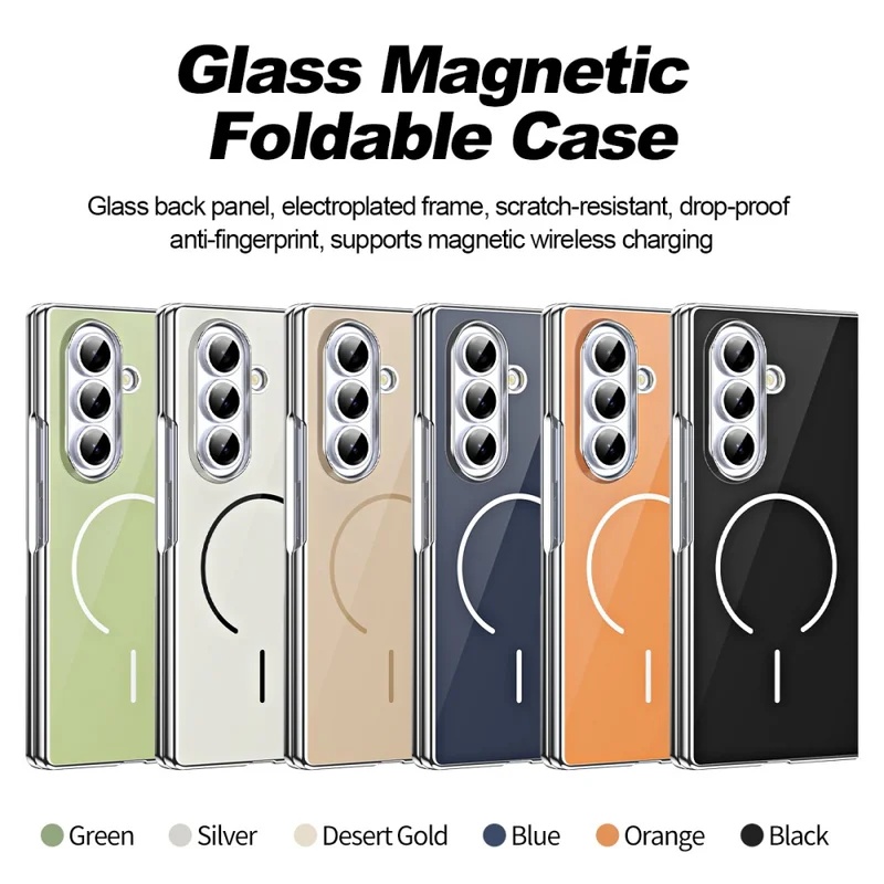 Glass Magnetic Folding Phone C - Tech Accessories Dropshipping ulasan dan harga