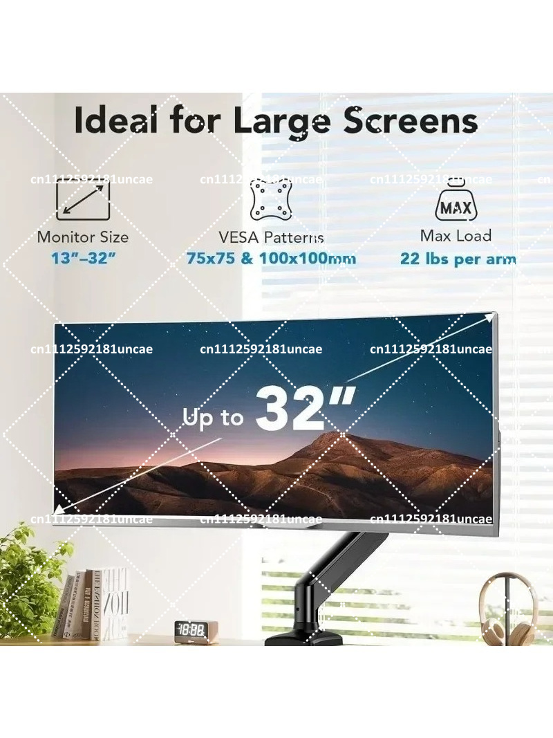 Single Monitor Arm, Aluminum A - Monitor Arm Single ulasan dan harga