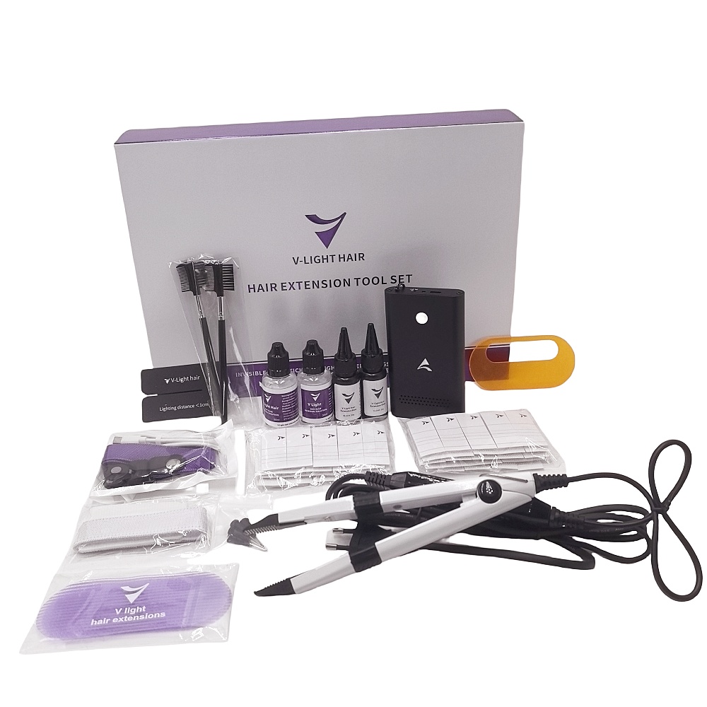 Black V-Light Seamless Hair Ex - Tech Lighting Accessories ulasan dan harga