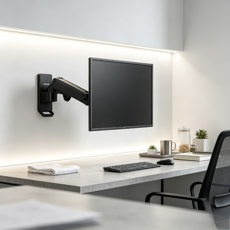 Gas Spring Full Motion Monitor - Monitor Arm Single ulasan dan harga