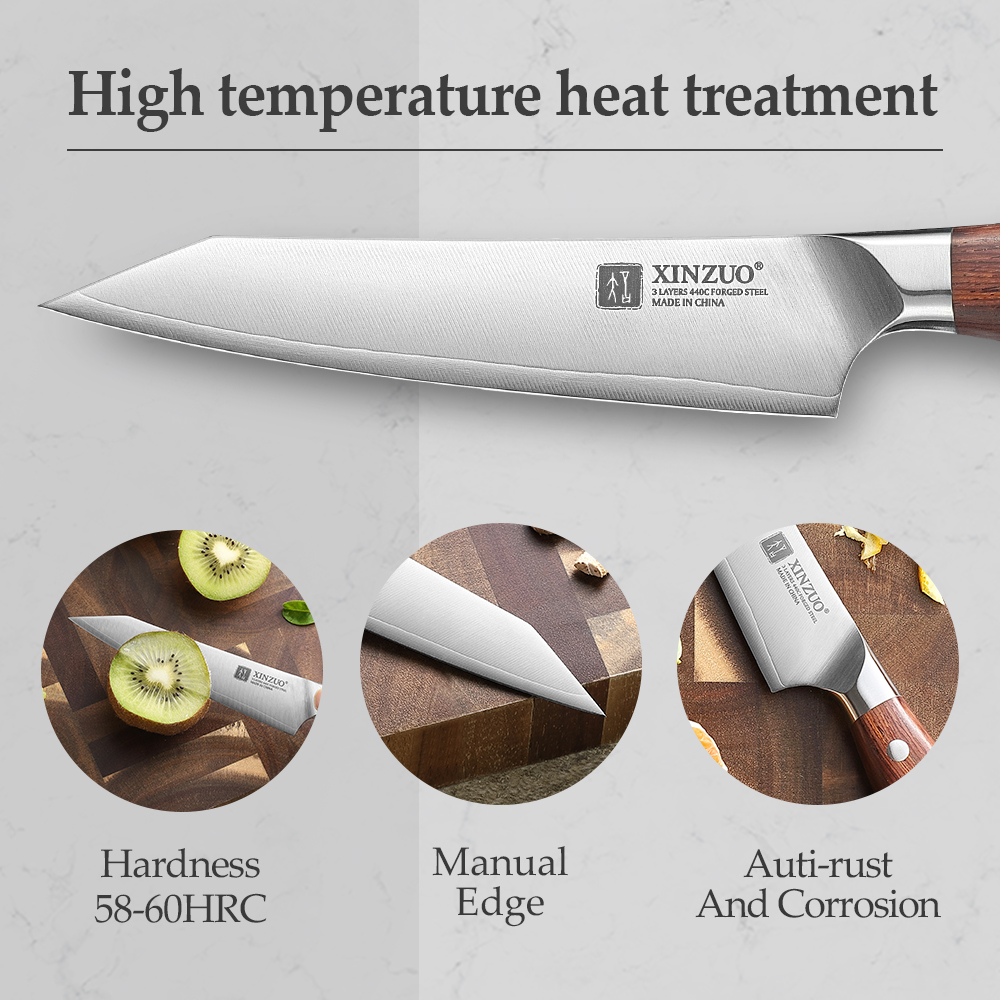 XINZUO 5.1 Inches Utility Knif - High Tech Kitchen Accessories ulasan dan harga