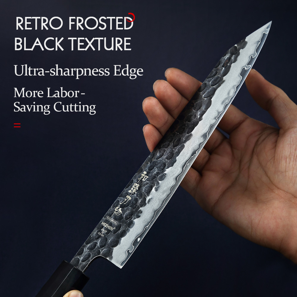 HEZHEN 8.3 Inches Chef Knife 3 - High Tech Kitchen Accessories ulasan dan harga