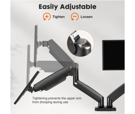 Dual Monitor Stand Arm, Gas Sp - Monitor Arm Single ulasan dan harga